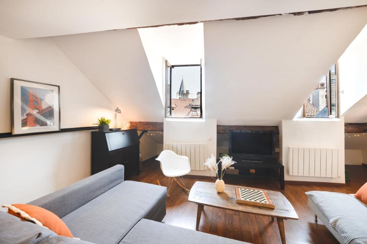 Le Philosophe - Flat In The Heart Of Annecy'S Old Town Apartment Bagian luar foto